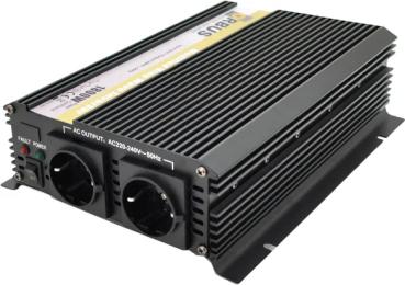 Інвертор напруги Orbus ORMS24-1800 1800 Вт, 24 / 220V, клемні дроти