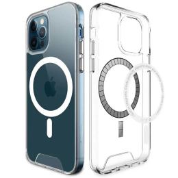 Чохол-накладка EpiK Space Case with MagSafe для Apple iPhone 12 Pro/12 Transparent