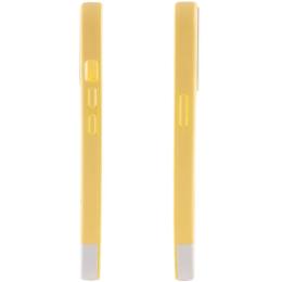 Чохол-накладка EpiK Bichromatic для Apple iPhone 12 Pro Max Yellow White