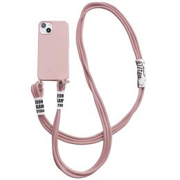 Чохол-накладка EpiK TPU two straps California для iPhone 13 Pink Sand