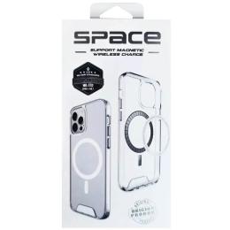 Чохол-накладка EpiK Space Case with MagSafe для Apple iPhone 13 Transparent