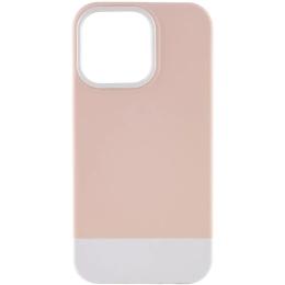 Чохол-накладка EpiK Bichromatic для Apple iPhone 13 Pro Max White Beige
