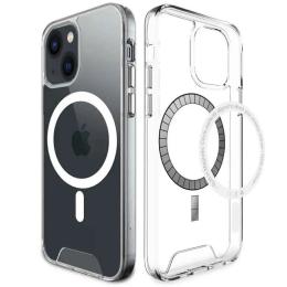 Чохол-накладка EpiK Space Case with MagSafe для Apple iPhone 14 Plus Transparent