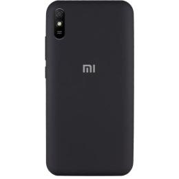 Чохол-накладка EpiK Silicone Cover Full для Redmi 9A Black Red