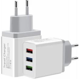 Адаптер живлення для телефона XoKo WC-310 White 3A USB (WC-310-WH)