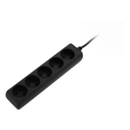 Мережевий фільтр 2E 2E-U0510M1.5BK Black