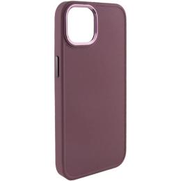 Чохол-накладка EpiK Bonbon Metal Style для Apple iPhone 14 Plus Plum
