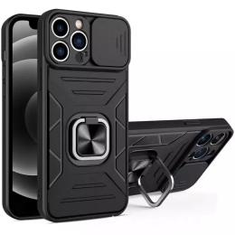 Чохол-накладка EpiK Camshield Flash Ring для Samsung Galaxy A73 5G Black