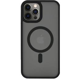 Чохол-накладка EpiK Metal Buttons MagSafe для Apple iPhone 14 Pro Max Black