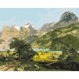 Картина за номерами Ідейка 40х50 см KHO2875 Чарівний краєвид