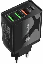 Адаптер живлення для телефона XoKo QC-470 Black (APD-36W01)