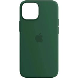 Чохол-накладка EpiK Leather Case MagSafe для Apple iPhone 14 Pine Green