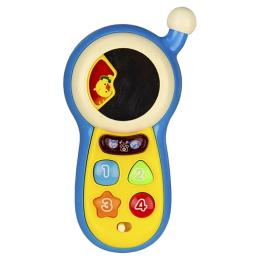 Іграшковий телефон Bambi 0610T музичний розвиваючий зі світловими ефектами