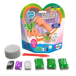 Набір для творчості Lovin 70124 для ліплення із повітряним пластиліном Squishy Cac