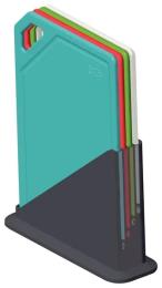 Набір обробних дошок TRAMONTINA Mixcolor (25099/940) з тримачем, 5 шт