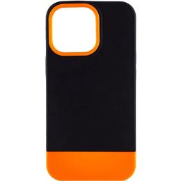 Чохол-накладка EpiK Bichromatic для Apple iPhone 13 Pro Max (6.7) Black Orange