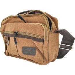 Тактична сумка Voltronic YT26147 Brown матеріал брезент