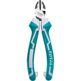 Кусачки TOTAL THT230606S діагональні, посилені, 160мм.