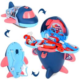 Ігровий набір Bambi L666-58 Лікар літак, інструменти, стіл