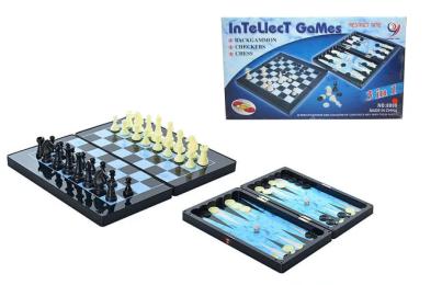 Настільна гра METR+ 8899 магнітні шахи, нарди, шашки