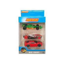 Ігровий набір A-Toys 699-03S-4 металеві машинки 3шт