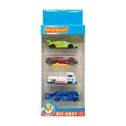 Ігровий набір A-Toys 698-04S-2 металеві машинки 4шт