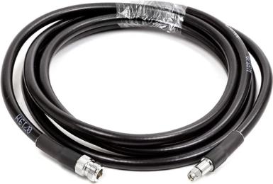Коаксіальний кабель HiSmart LMR-400, 7 м Black N-female до RP-SMA-male (TV990719)