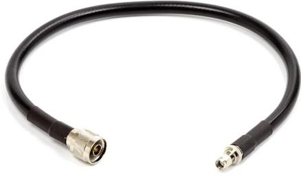 Коаксіальний кабель HiSmart LMR-400, 0.5 м Black N-male до RP-SMA-male (TV991464)