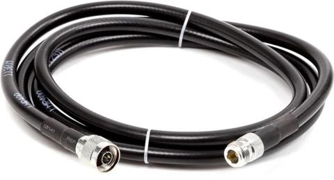Коаксіальний кабель HiSmart LMR-400, 2 м Black N-male до N-male (TV991563)