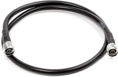 Коаксіальний кабель HiSmart LMR-400, 1 м Black N-male до N-male (TV991549)