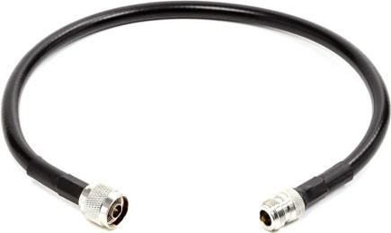 Коаксіальний кабель HiSmart LMR-400, 0.5 м Black N-male до N-female (TV990757)