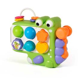 Сортер Bambi Динозавр QX-91210E фігури 6шт (4шт-брязкальце, 2шт-кульки)