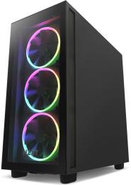 Корпус для ПК NZXT H7 v1 2022 Elite Edition Black ATX Mid Tower Chassis All (CM-H71EB-01)
