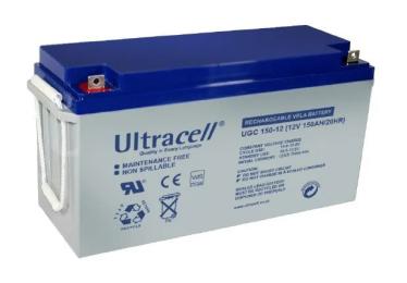 Акумулятор для ДБЖ Ultracell GEL 150Ач UCG150-12 12В Blue Gray