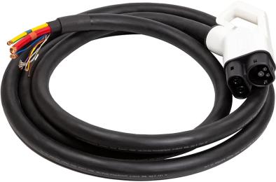 Конектор для заряджання електромобіля Duosida EV200368 Black White