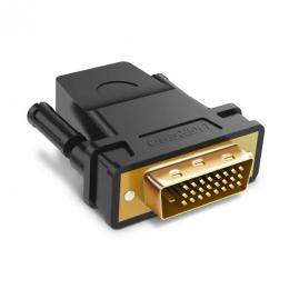 Перехідник Ugreen Adapter DVI (тато) - HDMI (мама) Black (20124)
