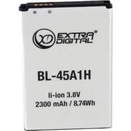 Акумулятор до телефону Extradigital BML6430 White LG K10 (BL-45A1H) 2300 mAh