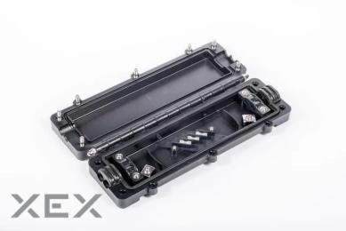 Муфта RCI FOSC-IT-4/12 (прохідна, 4 кабельні вводи 6, макс. ємністю 12 зв