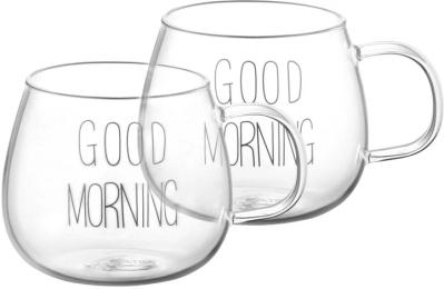 Набір чашок Ardesto Good Morning (AR2643BMR) 350 мл х 2 шт