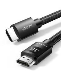 Відео-кабель Ugreen HD119 4K HDMI (тато) - HDMI (тато), 1m Black (30999)