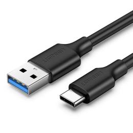 Дата-кабель Ugreen US184 USB 3.0 (тато) - USB Type-C (тато), 2m Black 2.4A (20884)