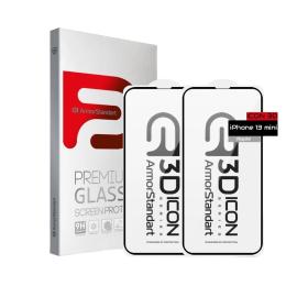 Захисне скло ArmorStandart Icon 3D для iPhone 13 mini Black 2шт (ARM62765)