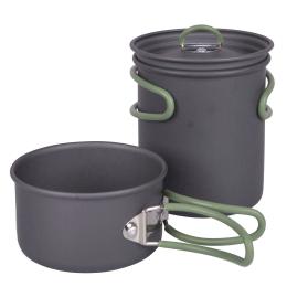 Набір посуду Bo-Camp Explorer 2 Pieces Hard Anodized Antracite