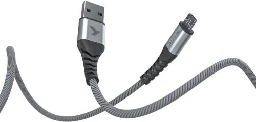 Дата-кабель Pixus Flex Micro-USB (PXS FmG)(4897058531145) 1 м Gray