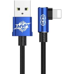 Дата-кабель Baseus MVP Elbow Type Cable CALMVP-A03 USB (тато) - Lightning (тато) 2m Blue