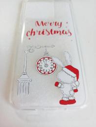 Чохол-накладка Infinity New Year для Xiaomi Redmi 10A Transparent Bunny