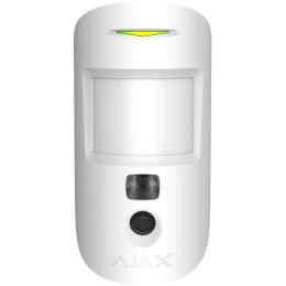 Датчик руху Ajax MotionCam PhOD White бездротовий, з підтримкою фотоверифікації фото за