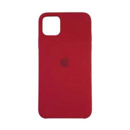 Чохол-накладка Infinity Silicone Case Full Cover для iPhone 11 Pro Max Rose Red