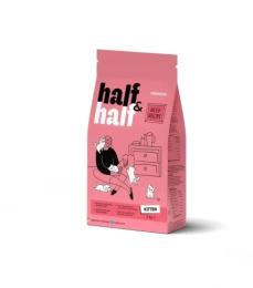 Сухий корм для кішок HalfHalf для кошенят з яловичиною 2 кг (4820261920789)