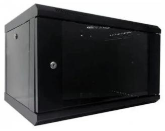 Серверна шафа Hypernet WMNC-350-4U-FLAT-BLACK Black 4U 19 600x350